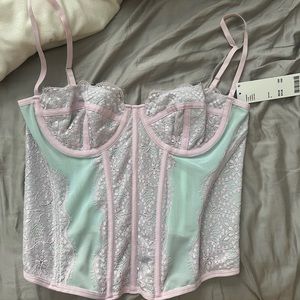 urban outfitters corset top